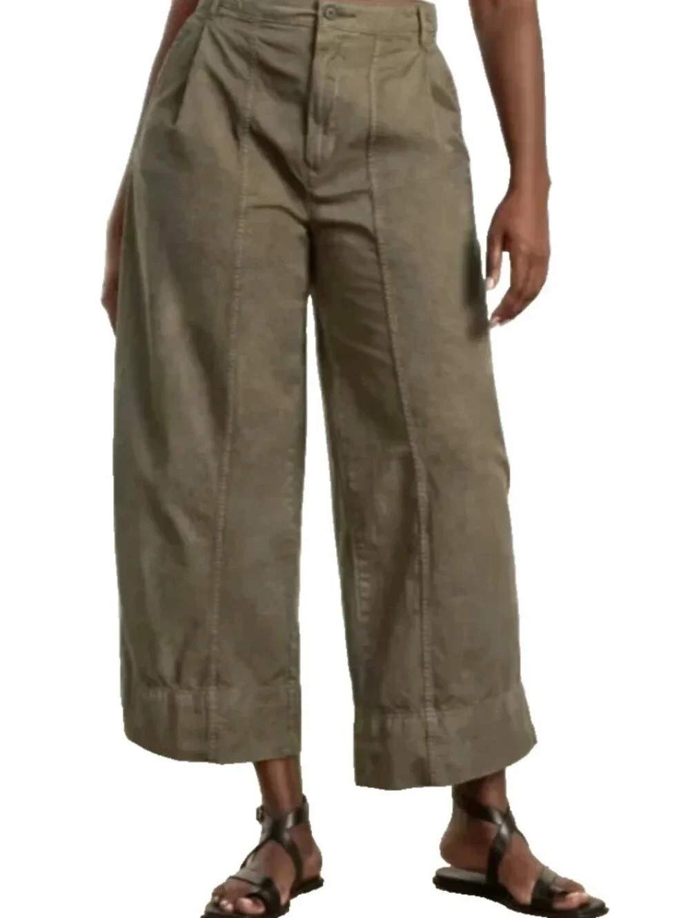Everlane The Tourist Wide Leg Crop Pants